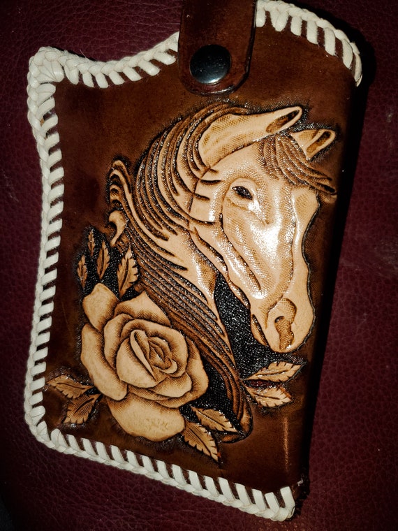 Horse Rose Cell Phone Holster - Etsy