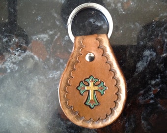 Celtic Cross Key Ring