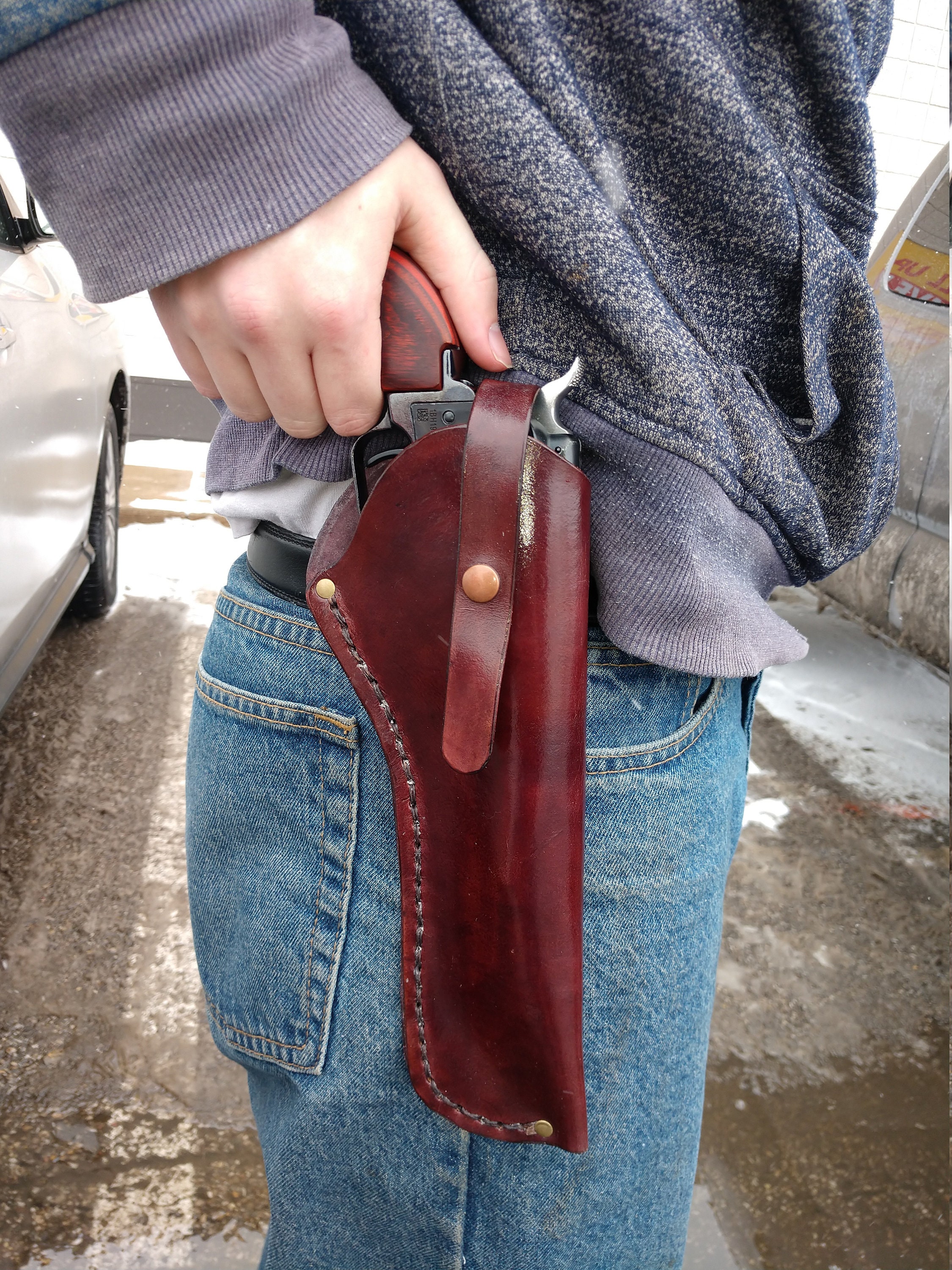 Gunslinger Holster Etsy