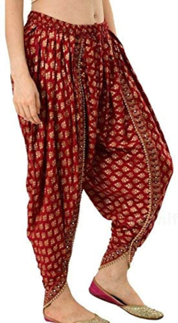 Buy Red Silk Embroidery Antique Silver Dhoti Pant With Embellished Jacket  For Women by ABSTRACT BY MEGHA JAIN MADAAN Online at Aza Fashions.