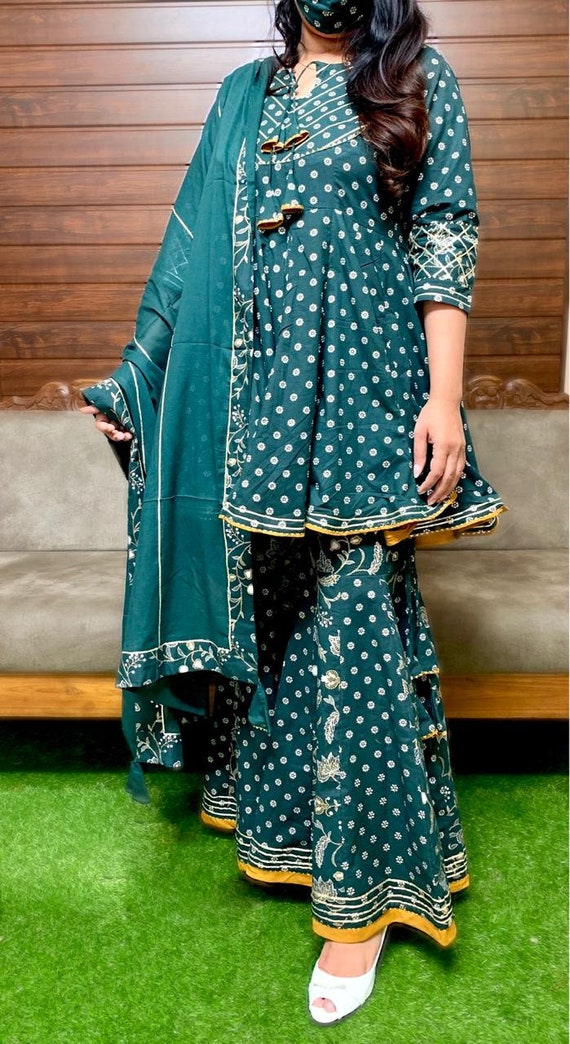 Blue kurta designs ladies sale