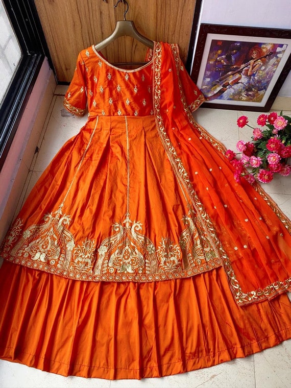 Heavy Georgette Full Flair Gown 