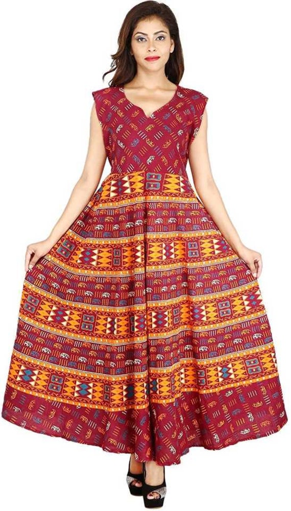 Indian Vintage Maxi Dress Multi Color Dress Sarong Dress | Etsy