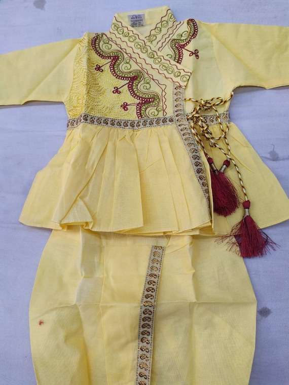 Laddu Gopal Poshak New Design, Kanha Ji Ki Dresses Online, Bal Gopal Dress  India - ZariiWalaa
