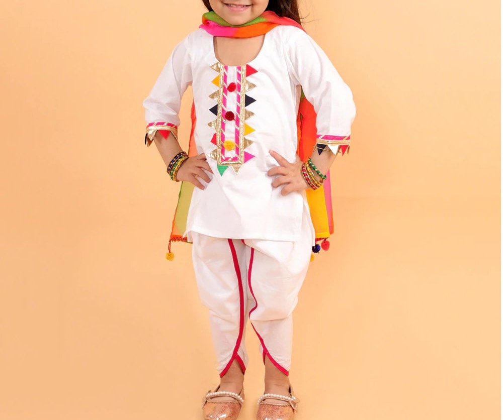 Baby Punjabi Suit at Rs 370/piece | Kids Salwar Kameez in Ahmedabad | ID:  10006755012