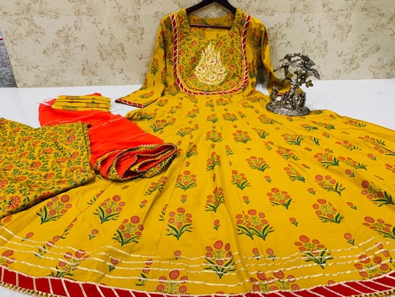 Cotton top full gown