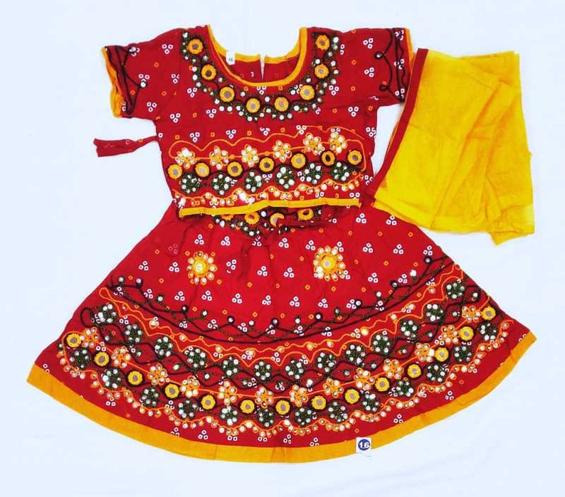 Beautiful Radha Dress Fro Girls Indian Girl Dress. Lehenga Etsy Denmark