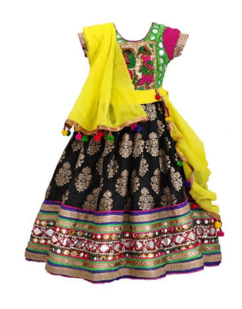 Beautiful Radha Dress Fro Girls Indian Girl Dress. Lehenga Etsy