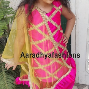 Indian kids Dress, Salwar Kurta for Girl, Girl Lehenga, Patiala for baby girl, Dresses for Baby, Ethnic dress, kids dress, Baby Salwar Suit