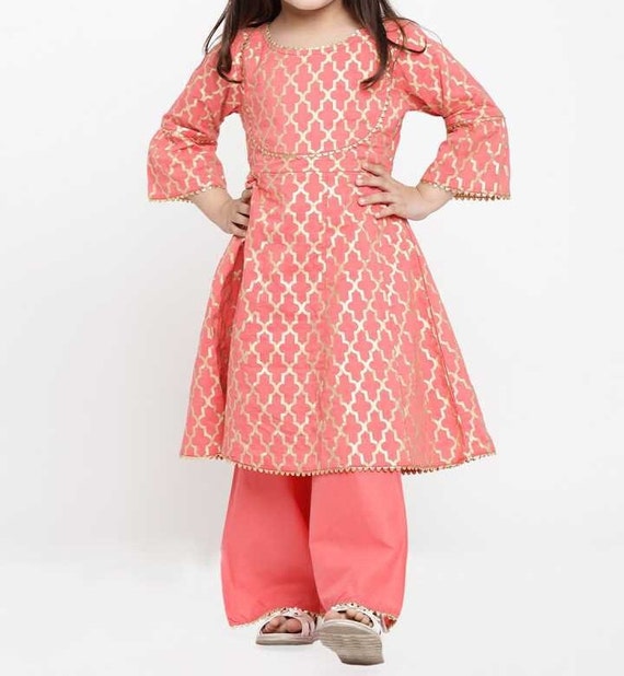 Kids Girls 3 piece Stitched Embroidered Velvet Indian Pakistani Salwar  Kameez | eBay