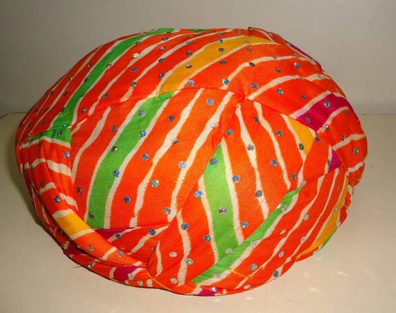 Rajasthani Safa Turban Headwear Hat Cap Ethnic Pagri for Men 