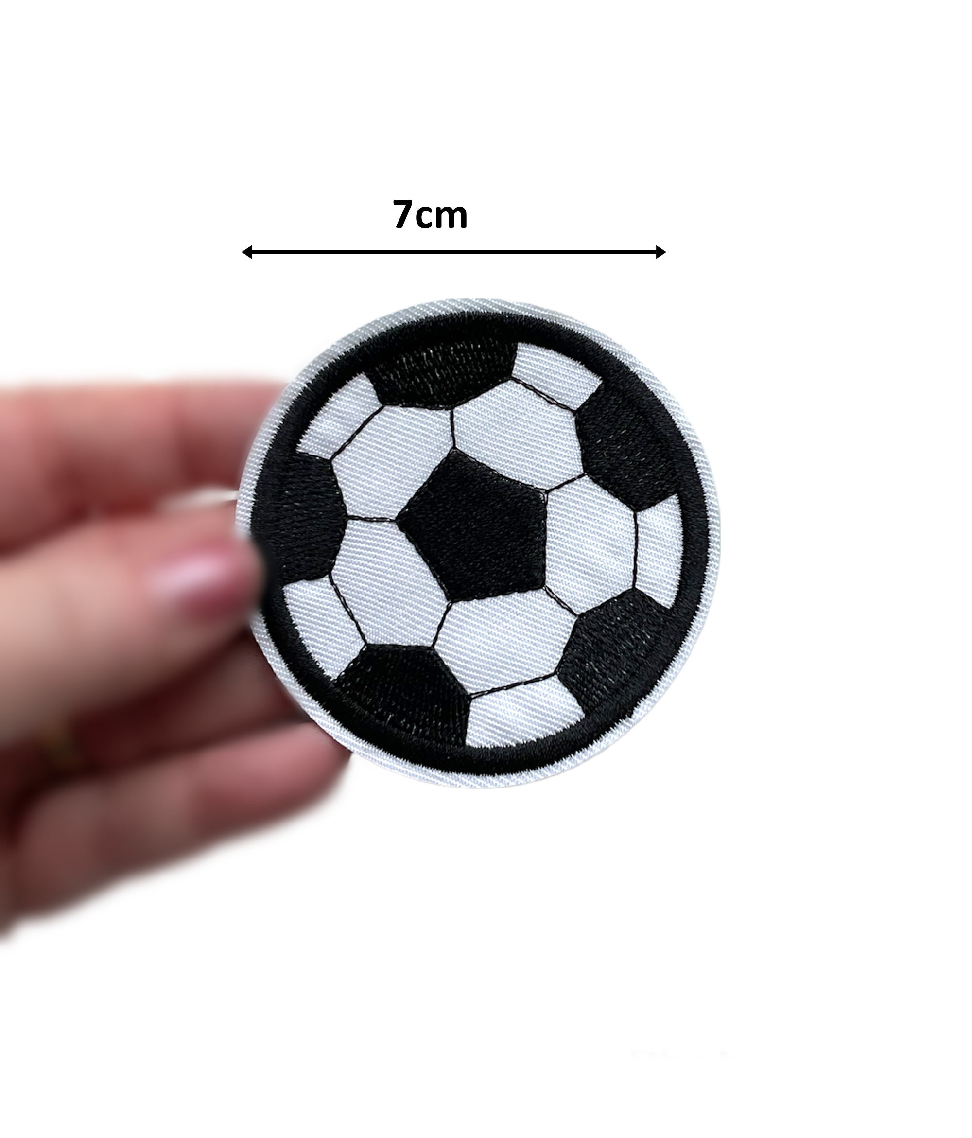 Football, Soccer Ball Patch, Sewing Patch, Embroidery Patch, Iron On