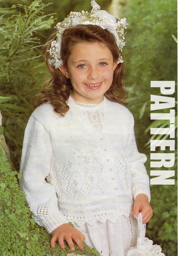girls knitted cardigan