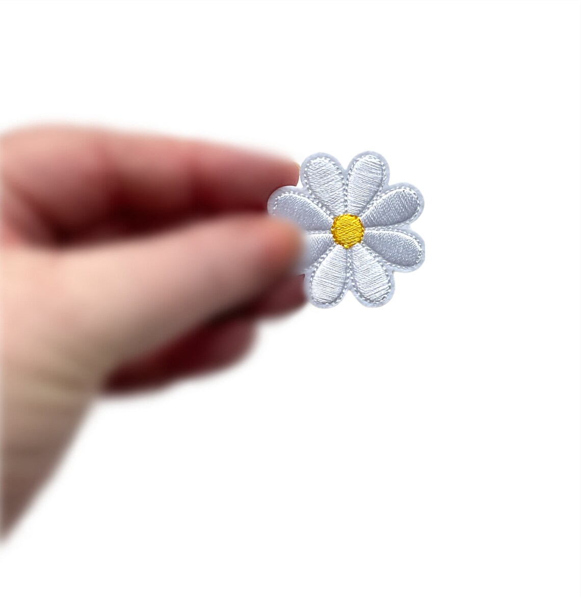 Flower Patch Daisy Sewing Patch Embroidery Patch Iron On Etsy