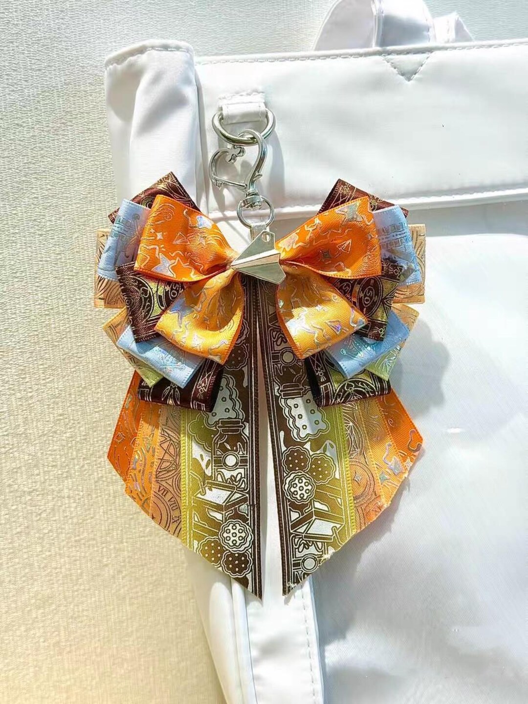 Caleb Ribbon Bow Bag Charm, Love and Deepspace Ita Bag Accessory - Etsy