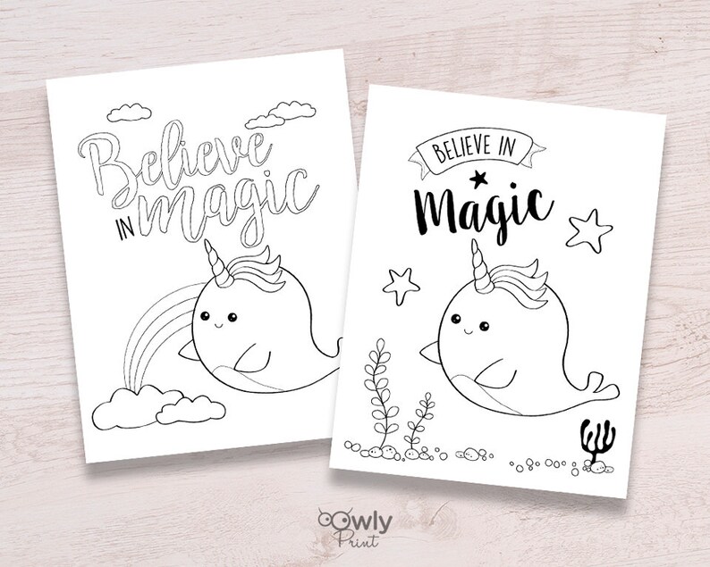 5000 Top Coloring Pages Narwhal Pictures