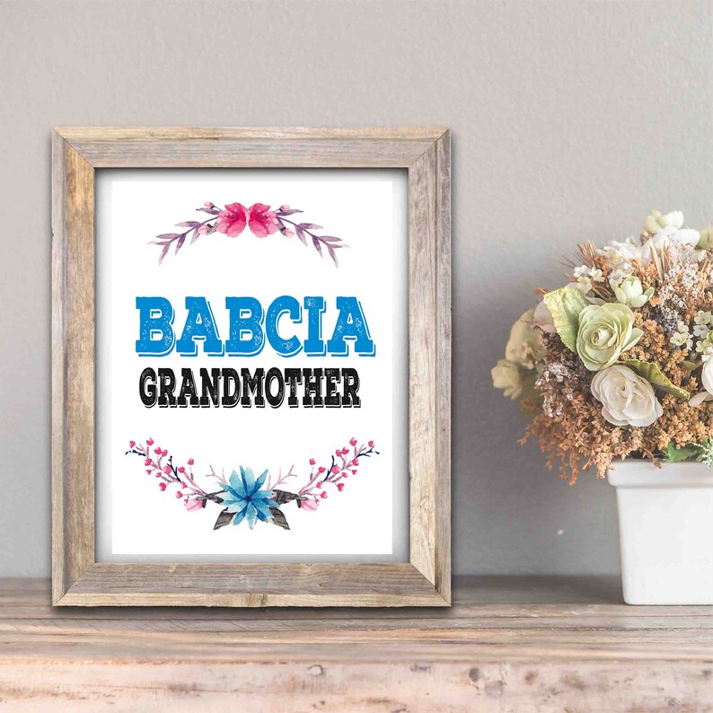 Polish Babcia from Poland Grandmother Polish Grandma Polish Etsy Italia