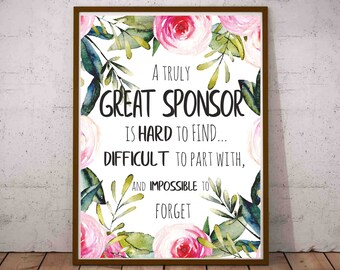 Sponsor Gift, Sponsor Gift for Confirmation Sponsor Gift for Wedding, Sponsor Gift for Man Sponsor Gift Ideas Sponsor Card Baptism Gift