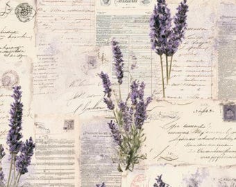 8 Lavender Junk Journal Paper, Lavender Watercolor Clipart, Herbarium Pages, Old Vintage Scrapbook Background, Digital Download Ephemera JPG