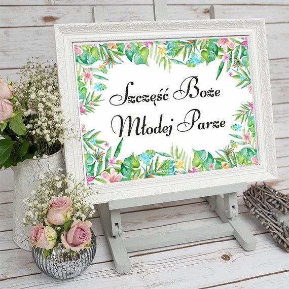 Polish Wedding Wishes Polish Wedding Blessing Newlyweds Etsy