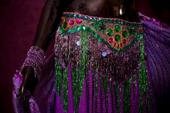 Egyptian Belly Dancing Bra and Girdle