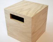 Wood Box With Lid and Handles Playroom Box Baby Toy Storage Organizer 8 quot x 8 quot x 8 quot (8 quot x 8 quot x 8 quot Box with lid and handles. Unfinished)
