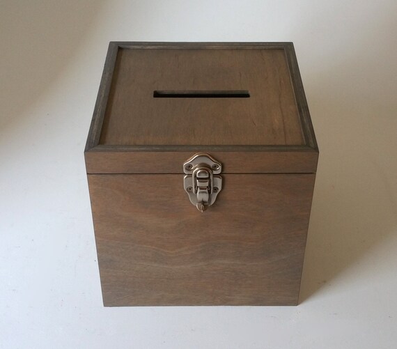 Collection Box 10 X 10 X 10 Lockable Hasp Comments Etsy