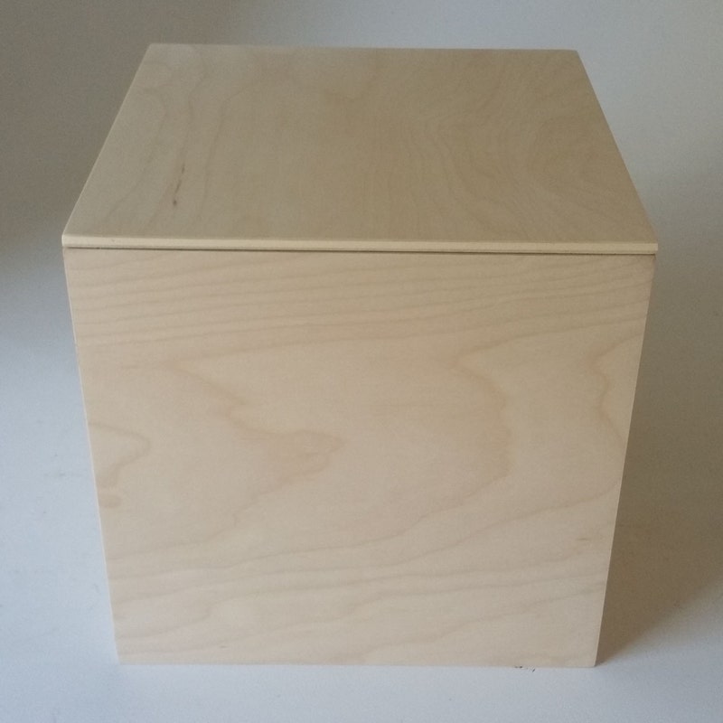 Plywood Storage Cube - Etsy
