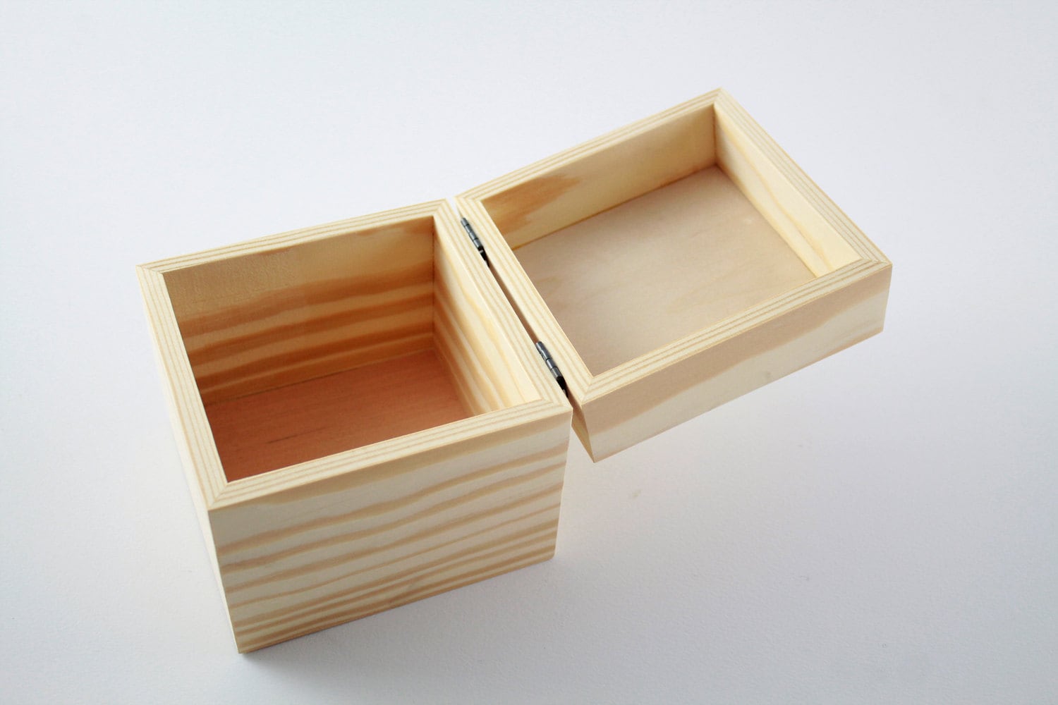 Wood Box With Lid 5x 5x 5 Handmade Jewelry Etsy