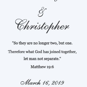 Welcome to the reception honoring. Wedding Decal for Mirrors, Chalkboards, Walls, or any flat smooth surface. Wedding Decals