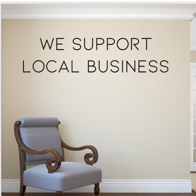 We Are Local Sticker Etsy