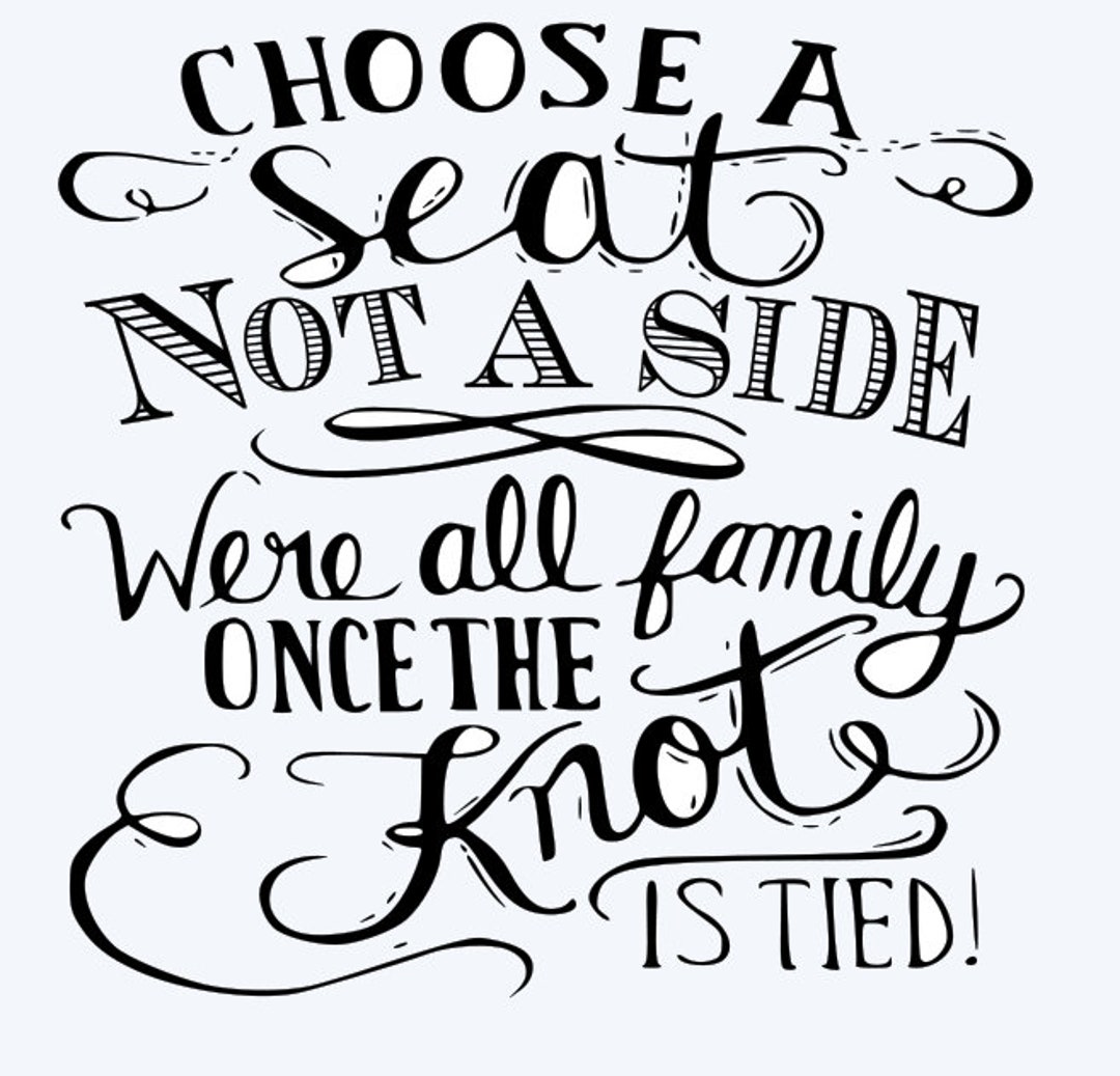 Wedding Decal. Mirror Decal. Custom Decal. Mirror is Not Included. Etsy