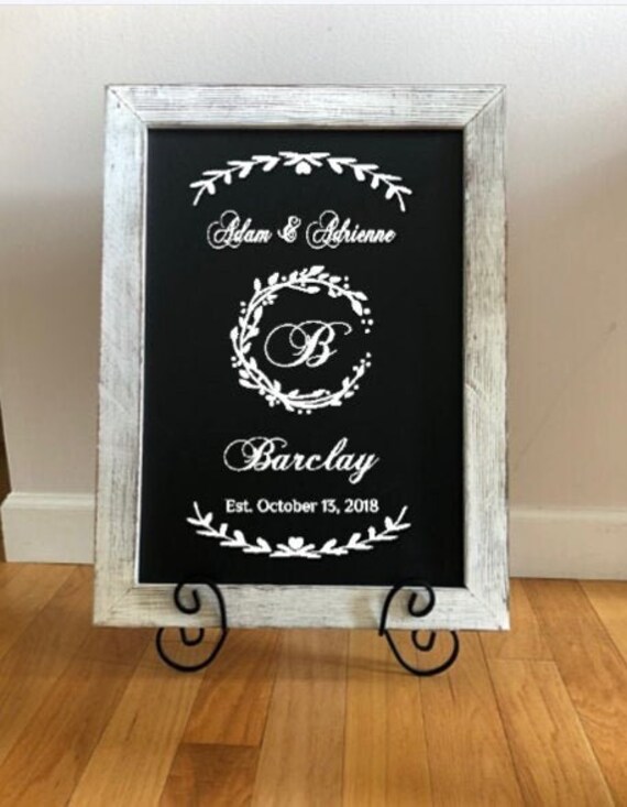 Custom Wedding Decal. Family Name Decal. Established date. Add to Mirrors, Windows, Wood, or Walls. Vinyl Decal