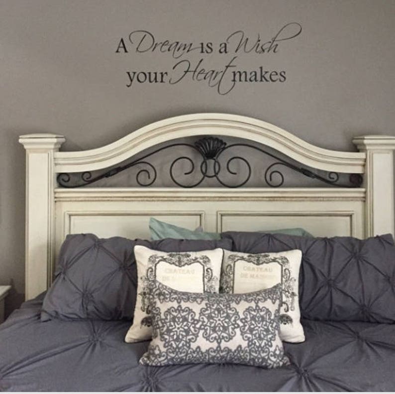 A dream is a wish your heart makes Vinyl Wall Decal