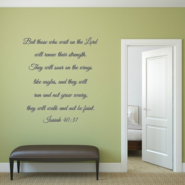 Kjv Wall Decal Etsy