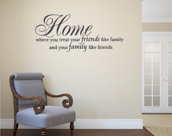 Celebrate Family Friends Traditions Wall Decal Vinyl Sticker Quote Saying F77