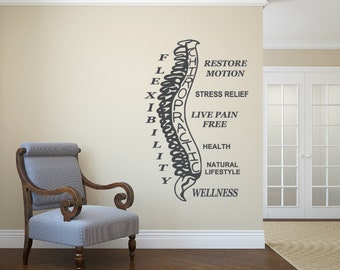 Chiropractor Vinyl Wall Decal