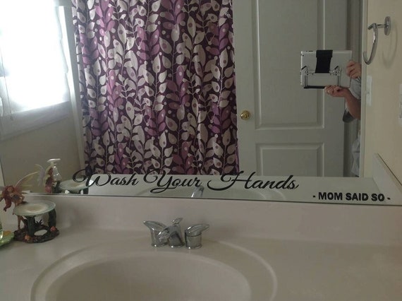 Bathroom Sign. Perfect reminder for your little ones to wash their hands.