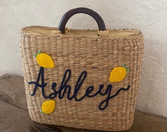 Capri ) Lemons and Blue tiles, Amalfi wedding Gifts, Bridesmaid Proposal , personalized,  Engagement , wedding destination , Party