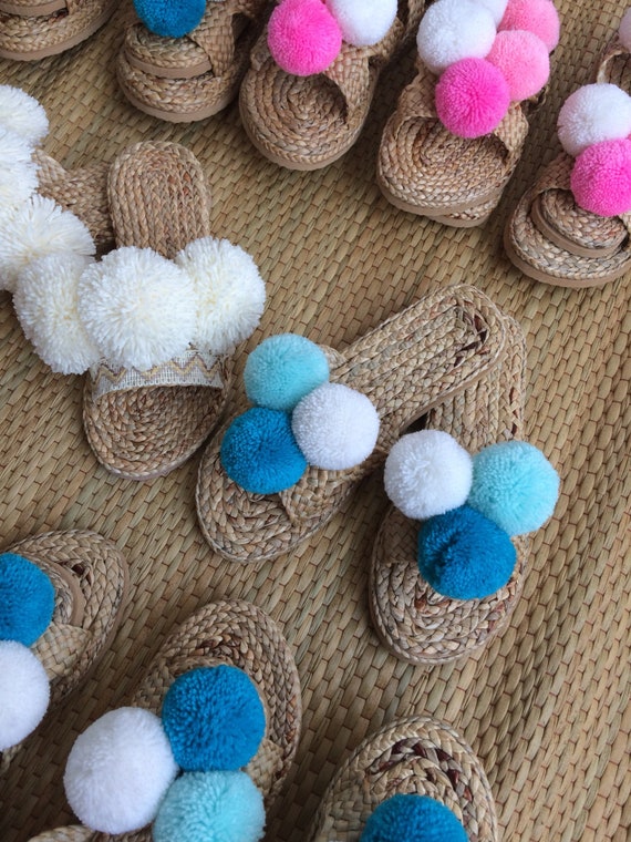 Bebe pom pom sandals 2025