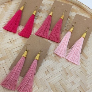 Luxury Tassel Earrings Bridesmaid Gift image 4