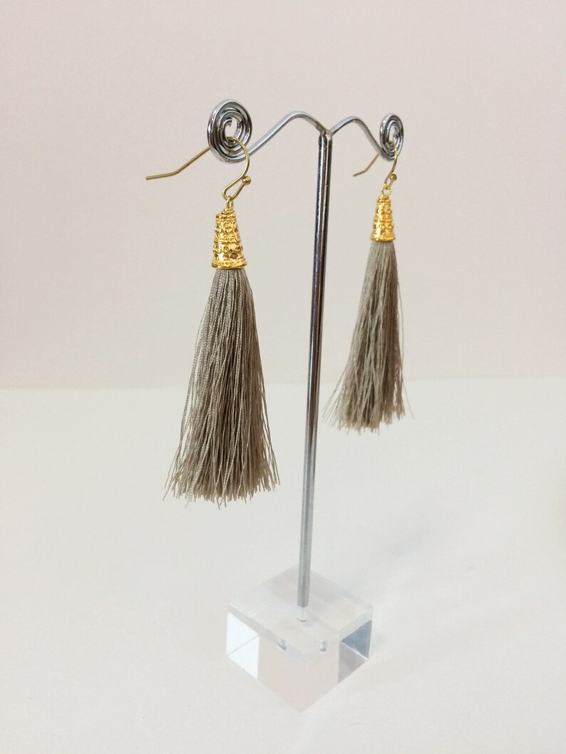 Luxury Tassel Earrings Bridesmaid Gift image 8