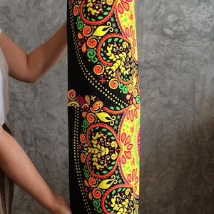 Boho Black Yoga Mat Bag / Women&#39;s Yoga Bag / Pilates / Gym-