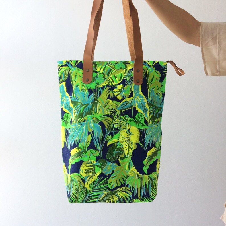 Jungle Hawaiian bag Beach bag Bohemian bagTapestry bag | Etsy