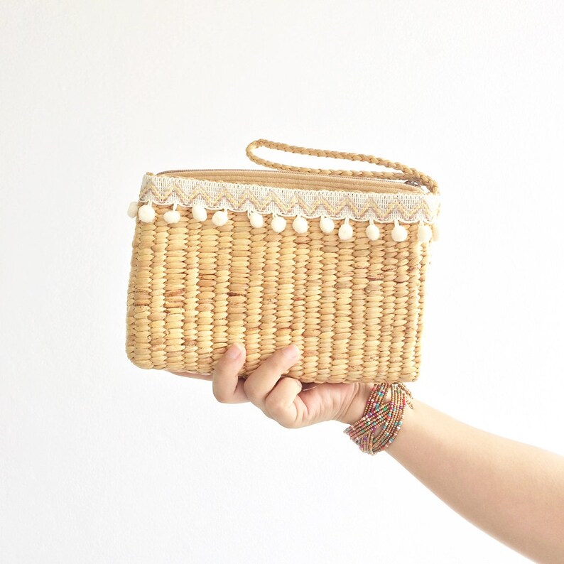 bride straw beach bag