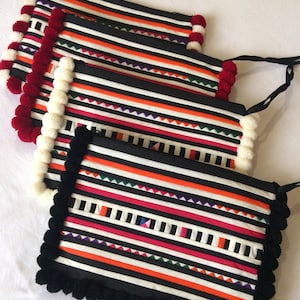 dice bag Spell Coachella Bag, Bohemian Bag , Clutch Handbags , Wrist let Toiletry Bag , Cosmetic Bag School Bag , Makeup Bag, Tribal, Ibiza