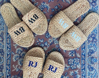 Bespoke Personalized Bridal Shoes / Unique bridesmaid gift ideas / Gifts Shower/  Wedding Bachelorette / Mother gifts birthdays