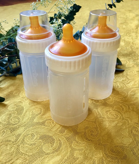 Gerber 4 oz disposable dropin style nurser bottles 3 Etsy