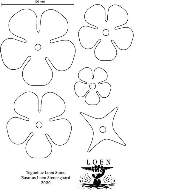 Everlasting Rose DIY Template Valentines Day Gift Hand Etsy Everlasting Rose DIY Template Valentines Day Gift Hand Etsy