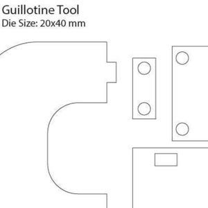 Blacksmiths Guillotine - Heavy Duty - Digital Plans, 3D model, dxf, dwg and sfg, Instruction Manual